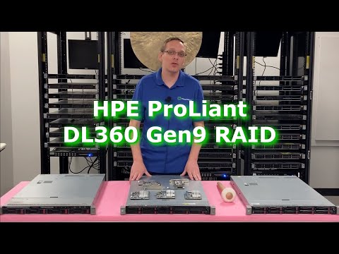 HPE ProLiant DL360 Gen9 | RAID Overview | RAID Card Options | Installation | RAID Configuration