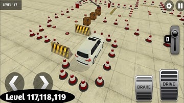 Prado car parking level 117, 118, 119 / 3d car parking game