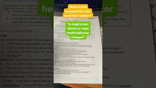FREE Motivational Interviewing Cheat Sheet