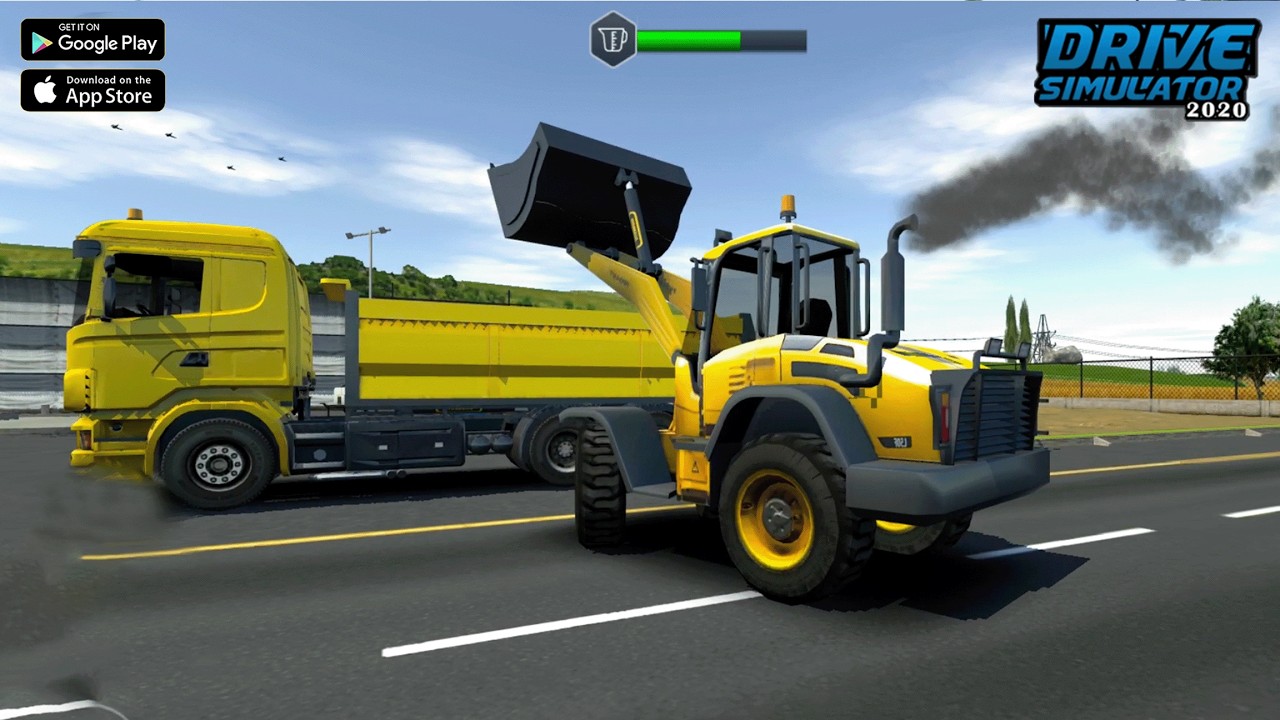 Drive Simulator 2020 | Realistic Construction Job Soil Removal & Dump Truck Loading  | Gameplay