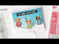 Christmas Flippy Flappy card with Samantha