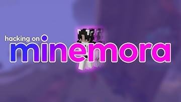 HACKING on MINEMORA after Anticheat Update! | Solar Alpha