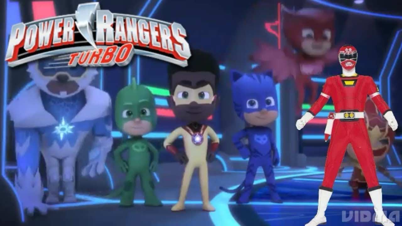 Tráiler de Pj Masks Power Heroes con opening de Power Rangers (Turbo ...