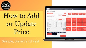Quick Guide: Updating or Adding Prices in Foodnerd POS