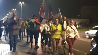 ➤ UŽIVO | Doček studenata DUNP-a u Čačku