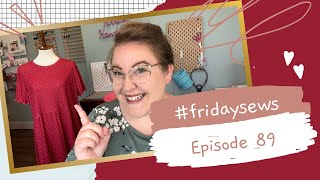 #fridaysews Ep. 89: A Staycation for my Vacation 🥰And What Sewing Goodies I’m Taking with Me