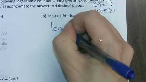Pre-Calculus 3.4 Solving Exponential and Logarithmic Functions