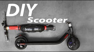 Reclaiming a Ridesharing Scooter to personal Segway ES4