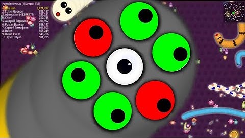 BIGGEST/SNAKE/BIG/ATTACKING.               Wormszoneio/ #biggest #attention #gamebiggame