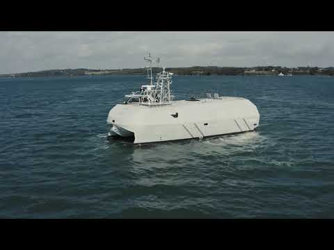[#DRONES] Episode 6  Drones : Unmanned Surface Vehicle (USV) launching swarm of UAVs