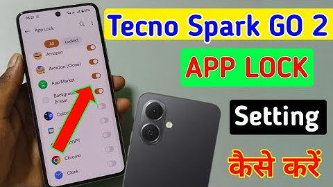 Tecno spark go 2 me app lock kaise karen / how to lock apps in tecno spark go 2 5g me //