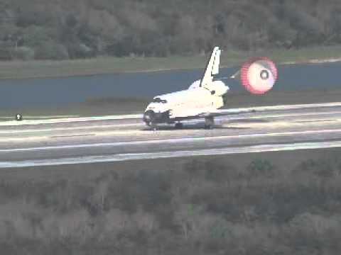 STS-122 Space Shuttle Landing