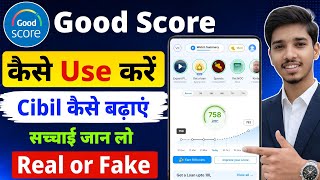 Good Score App Review | How to Use Good Score App | How to Increase CIBIL Score Using Good Score App screenshot 3