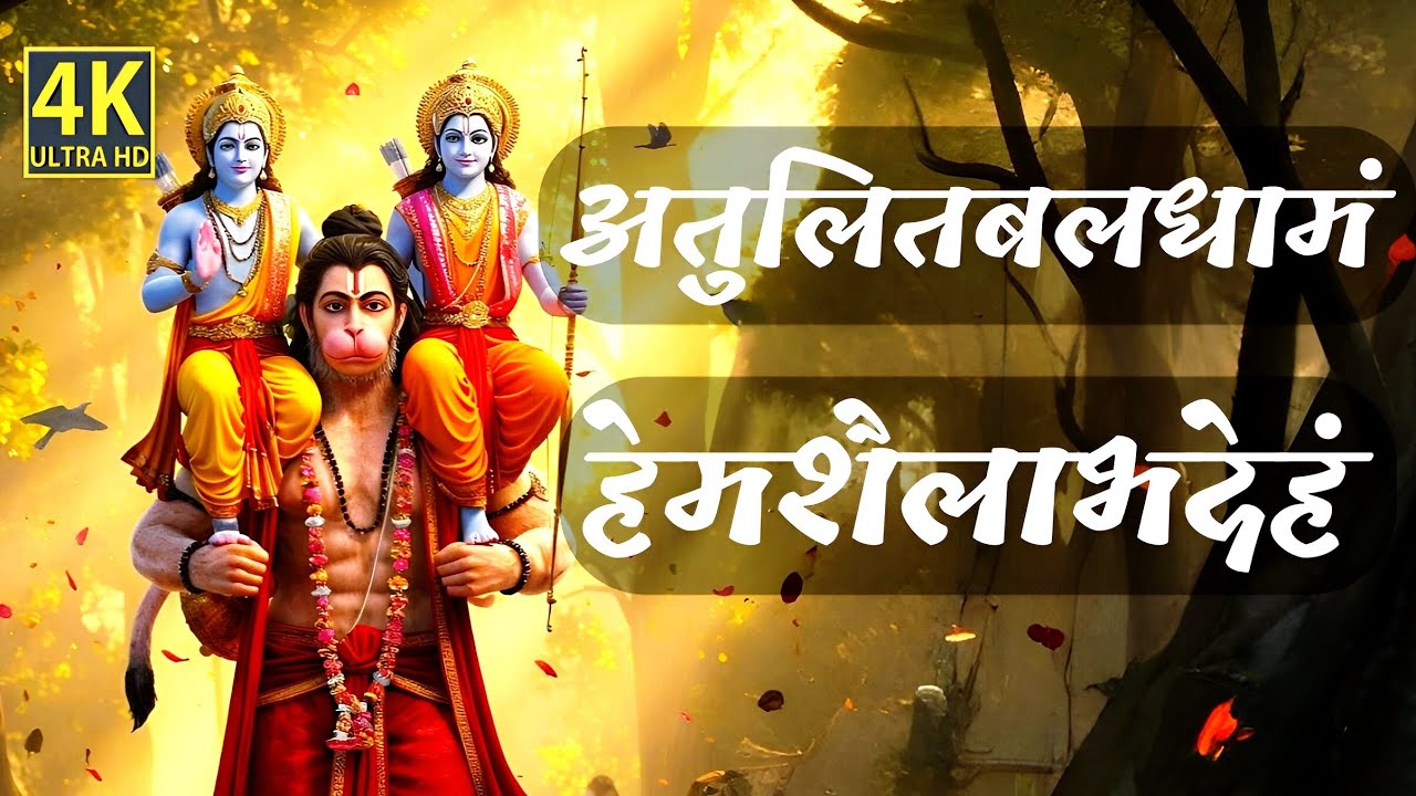 Atulit Bal dhamam | Hanuman Ji powerful Mantra Atulit Bal dhamam | Hanuman Ji powerful Mantra