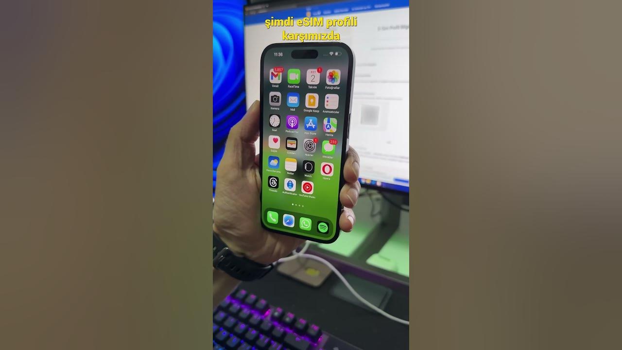 Yeni Telefona eSIM nasıl aktarılır? - YouTube