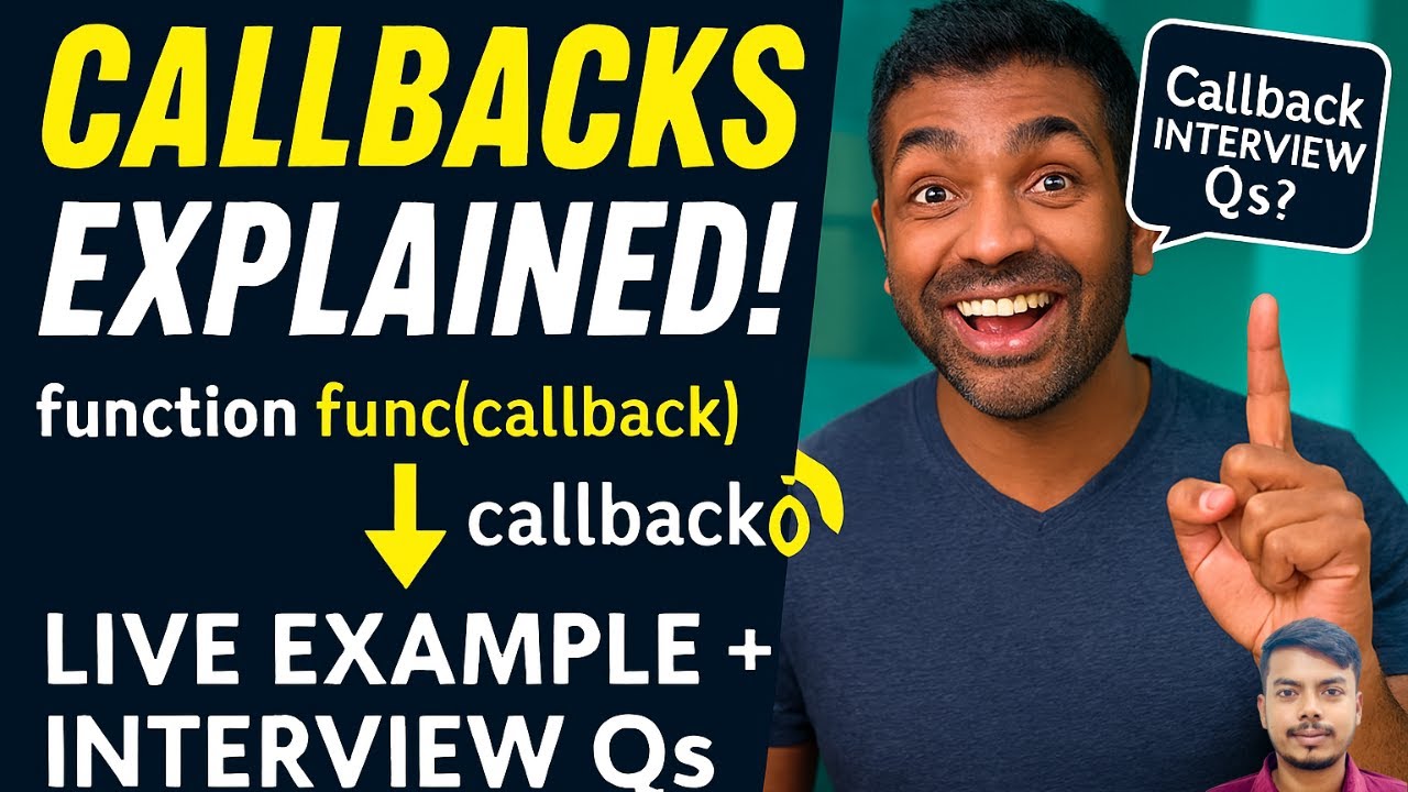 What is callback function? important concepts in JavaScript and are ...