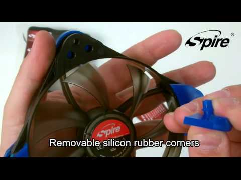 Spire Air Force 120 LED - SP12025N7L4-B-PWM - video from Spire-Corp