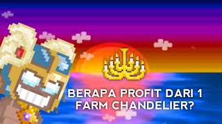 PROFIT DARI 1 FARM CHANDELIER? GILA PROFITNYA WOI !!