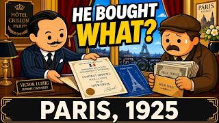 The Landmark He Sold With a Bribe | Victor Lustig and the Eiffel Tower, 1925