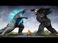 Most dramatic trex attack 2  king kong vs godzilla  jurassic park fanmade film  teddy chase