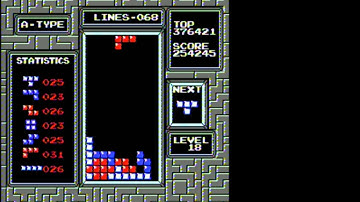 PAL NES Tetris - Level 18 - 471805