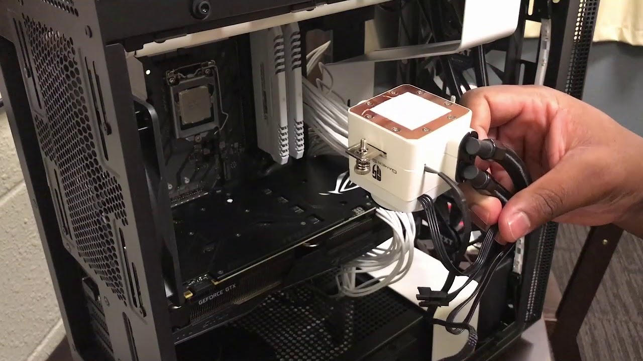 UNBOXING AND INSTALL OF 360MM DEEPCOOL AIO CPU COOLER