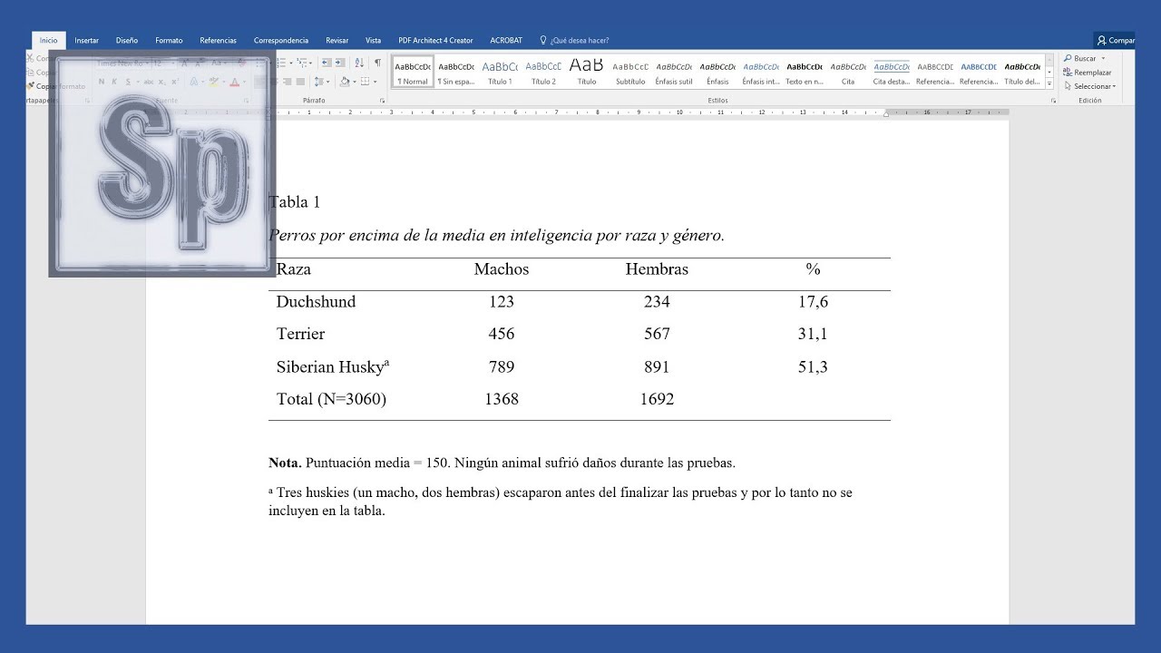 word tablas seg 250 n normas apa sexta edici 243 n tutorial en normas apa word