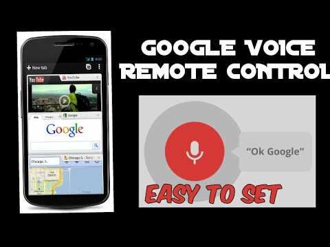 Google Voice Remote Control Your Device