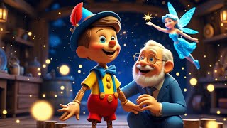 Пинокио Става Истинско Момче Вълшебна Приказка За Деца 4K