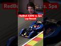 RedBull X2010 vs. Spa Lap Record