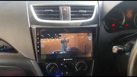 Maxxlink T5 Android installed in Swift with Front and Rear Camera
