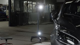 Scangrip Wheel Stand - For Mobile Light Positioning