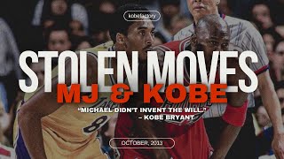 Kobe on Stealing MJ’s Moves: “He Stole a Lot of Moves Too”