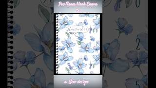 Create a digital notebook cover page using canva #digitalplannercoverideas