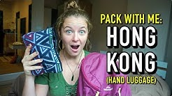PACK WITH ME | HONG KONG (Hand Luggage Only)
