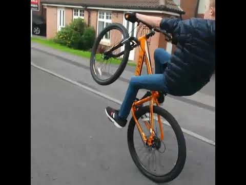 wheelie pedal bike