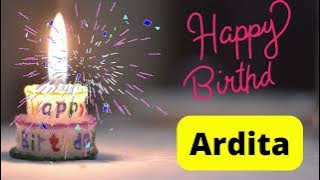 Happy birthday Ardita video