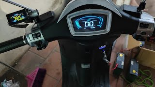 VESPA LÊN PIN LITHIUM 45AH FULL OPTION CỰC CHẤT. 150KM~200/LẦN NẠP