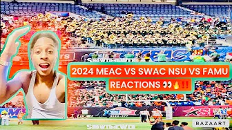 2024 MEAC VS SWAC NSU VS FAMU REACTION MUST SEE 👀🔥‼️ thumbnail