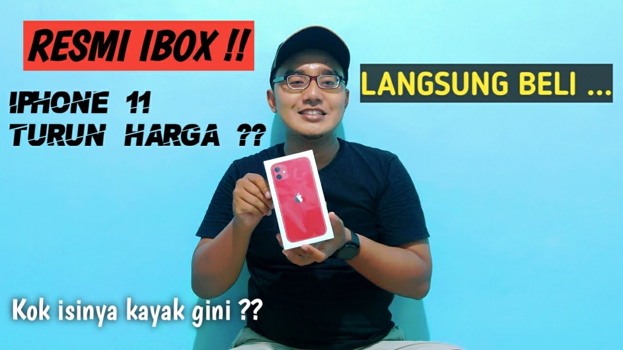 Unboxing Iphone 11 resmi ibox | Wajib beli ni harga turun banget | worth it  di 2021 - YouTube