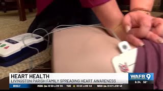 Family spreads awareness about heart health in young people after losing son