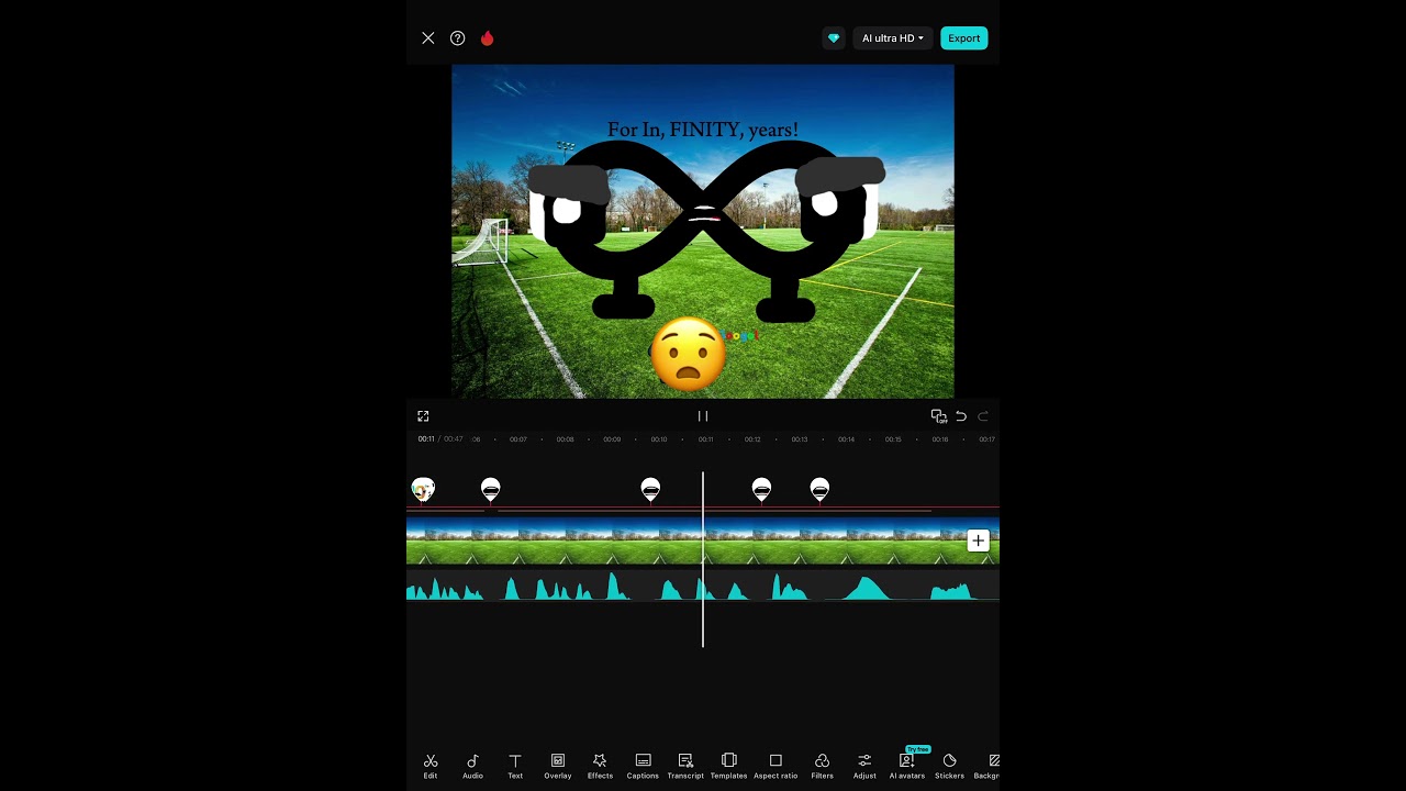 ⁣Infinity Grounds Googolplex For Grounding Googol In Wonderland | Made On CapCut