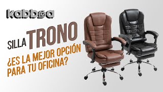 Silla Trono ¿Es la Mejor Opción para tu Oficina? www.kabboa.com