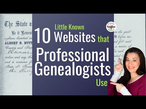 10 Little-Known Free Genealogy Websites Professionals Use