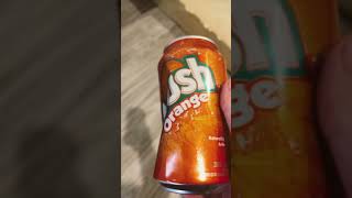 Orange Pop Dropped Empty