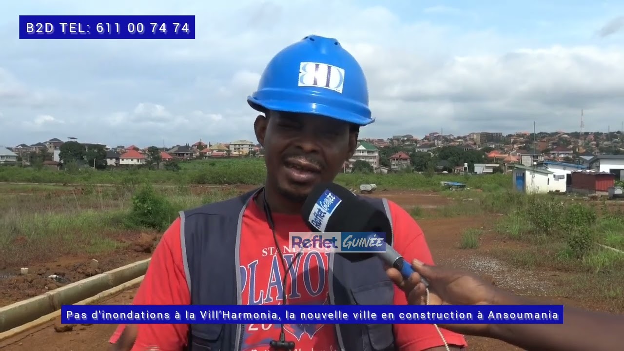 La nouvelle ville moderne en construction à Ansoumania 