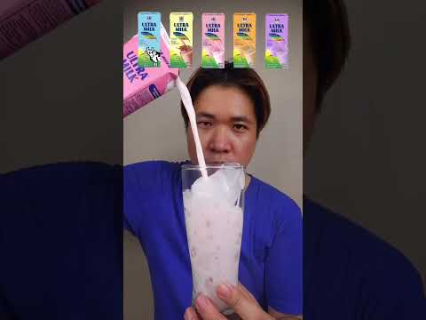 MINUM BERBAGAI MACAM VARIAN ULTRA MILK #shorts #asmr #asmrindonesia #shortvideo #ultramilk #susu