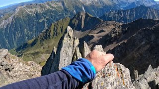 Leichtsinn am Berg I Steinschlag an der Ahornspitze ist vorprogrammiert