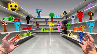 Unexpected Happiness: Spotted Sprunki in the Supermarket During a Sale 🤩