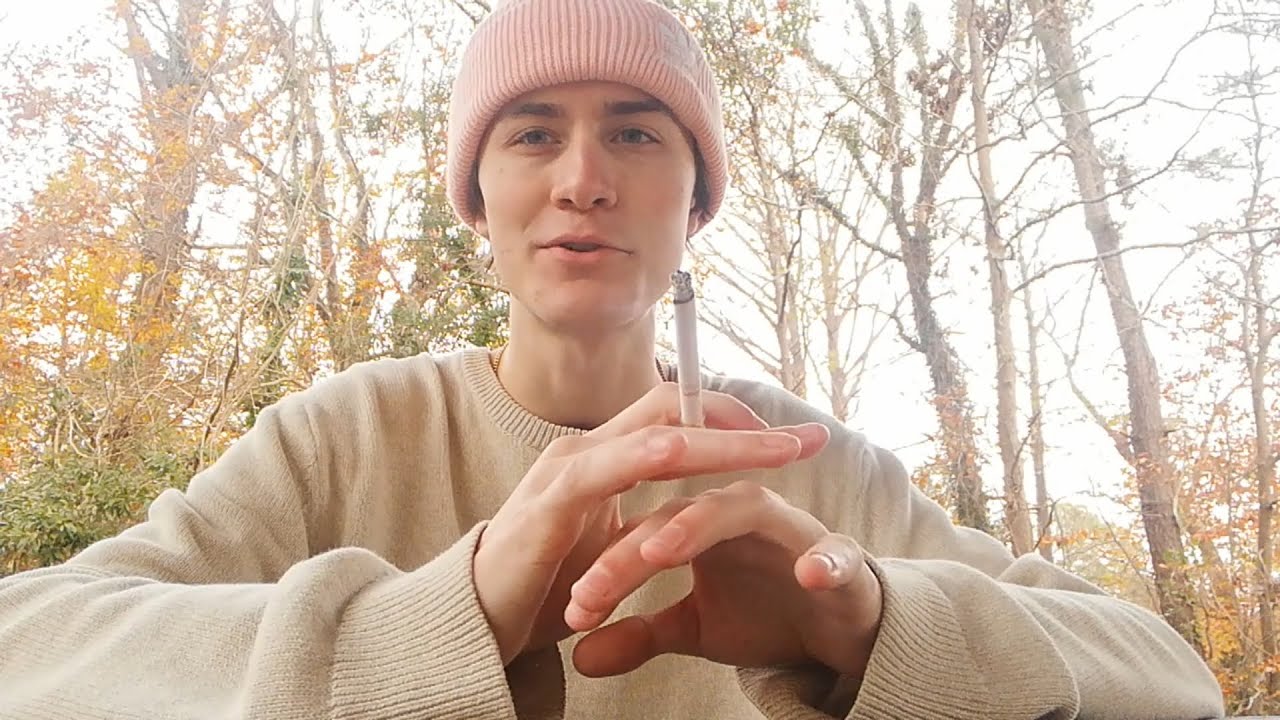 Smoking a Cigarette and Vibing in Nature